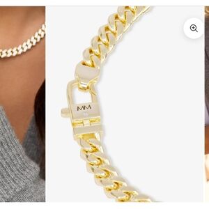 Gold Chain Bracelet NELINDA MARIA THIS PIECE IS STUNNING!!!!